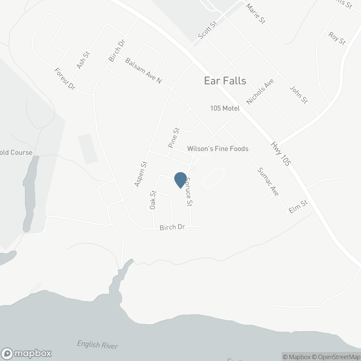 6 OAK STREET, Ear Falls, Ontario P0V 1T0